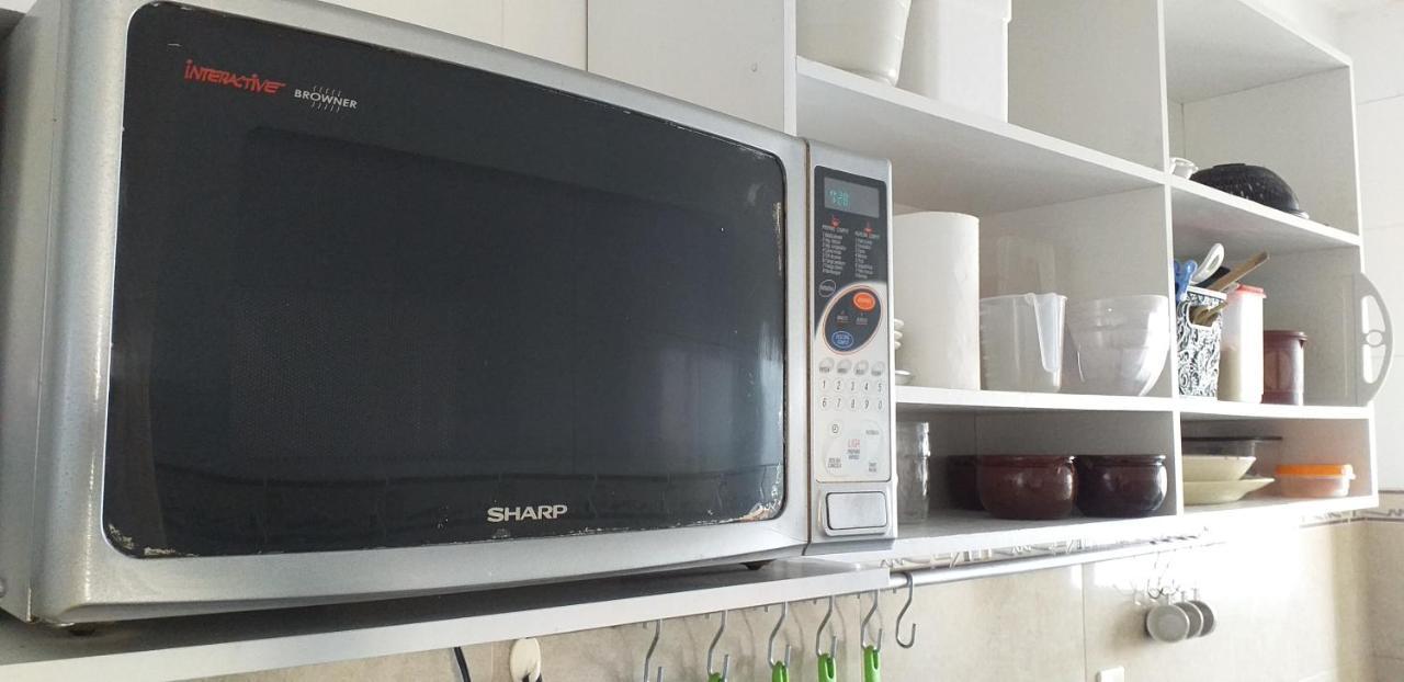 Apartamento No Canto Do Forte, Wi-Fi, Estacionamento Gratuito E Churrasqueira Прая-Гранді Екстер'єр фото